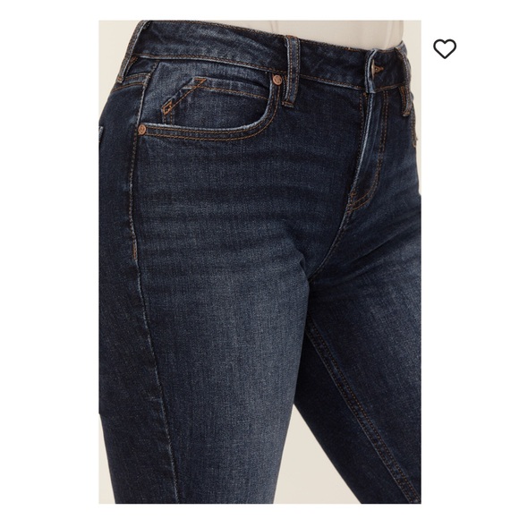 Shyanne Dark Blue Jeans - Picture 3 of 10